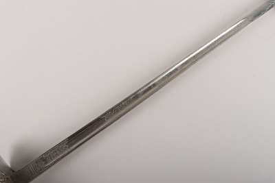 An 1897 pattern Elizabeth 2nd Royal Marines Officers Sword by Wilkinson Sword Co. Ltd. London, No. 70976 - 11