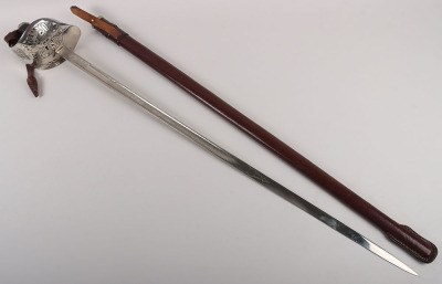 An 1897 pattern Elizabeth 2nd Royal Marines Officers Sword by Wilkinson Sword Co. Ltd. London, No. 70976 - 19