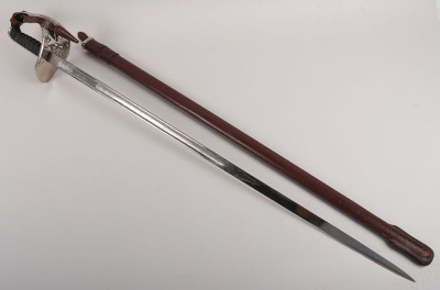 An 1897 pattern Elizabeth 2nd Royal Marines Officers Sword by Wilkinson Sword Co. Ltd. London, No. 70976 - 20