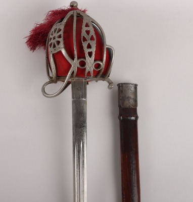 A Victorian Scottish military basket hilt broadsword - 2