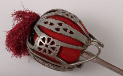 A Victorian Scottish military basket hilt broadsword - 4