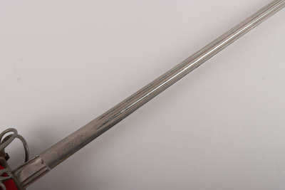 A Victorian Scottish military basket hilt broadsword - 7