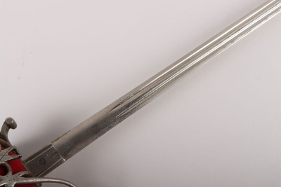 A Victorian Scottish military basket hilt broadsword - 11