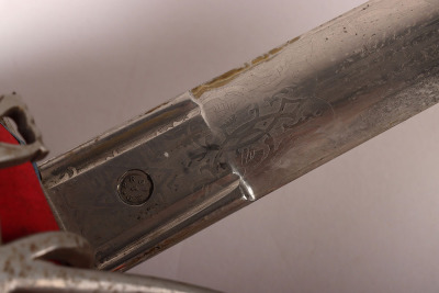 A Victorian Scottish military basket hilt broadsword - 12
