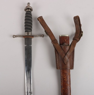 A late Victorian Officers Undress Sword of the ROYAL SCOTS FUSILIERS - 2