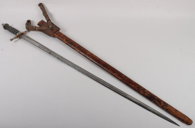 A late Victorian Officers Undress Sword of the ROYAL SCOTS FUSILIERS - 16