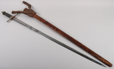 A late Victorian Officers Undress Sword of the ROYAL SCOTS FUSILIERS - 17