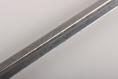 A George 5th Officers broadsword of Brigadier General Norman Richard Crockatt, CBE DSO MC the Royal Scots Fusiliers by HENRY WILKINSON PALL MALL LONDON No.44310 - 8