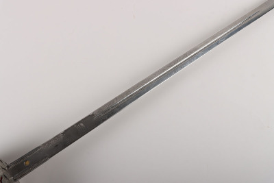 A George 5th Officers broadsword of Brigadier General Norman Richard Crockatt, CBE DSO MC the Royal Scots Fusiliers by HENRY WILKINSON PALL MALL LONDON No.44310 - 11