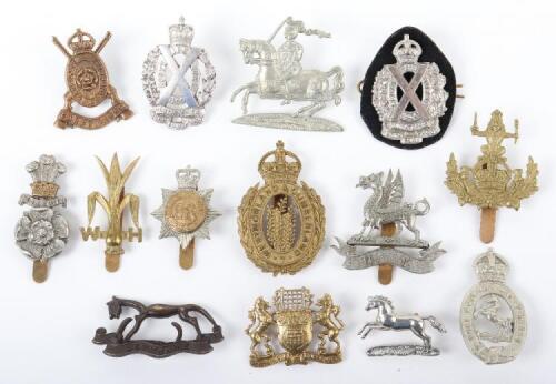 14x British Yeomanry & Imperial Yeomanry Cap Badges