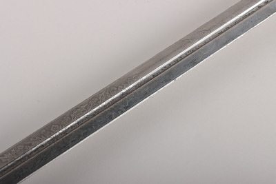 A George 5th Officers broadsword of Brigadier General Norman Richard Crockatt, CBE DSO MC the Royal Scots Fusiliers by HENRY WILKINSON PALL MALL LONDON No.44310 - 15
