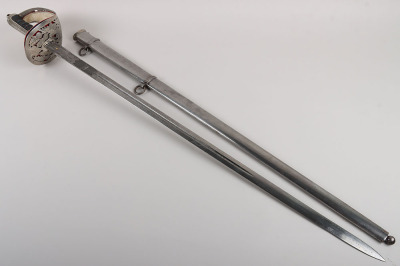 A George 5th Officers broadsword of Brigadier General Norman Richard Crockatt, CBE DSO MC the Royal Scots Fusiliers by HENRY WILKINSON PALL MALL LONDON No.44310 - 20
