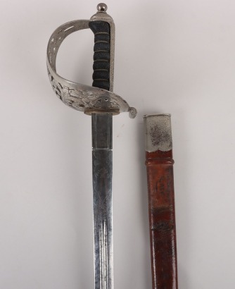 An Edward 7th Field Officers Sword of the Royal Scots Fusiliers