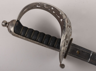 An Edward 7th Field Officers Sword of the Royal Scots Fusiliers - 5