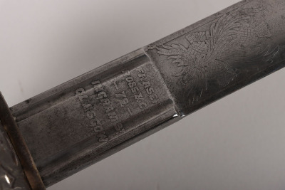 An Edward 7th Field Officers Sword of the Royal Scots Fusiliers - 8