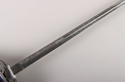 An Elizabeth II Field Officers Sword of the Royal Scots Fusiliers - 5