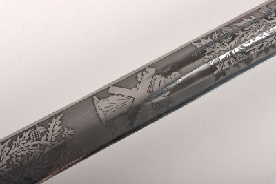 An Elizabeth II Field Officers Sword of the Royal Scots Fusiliers - 6