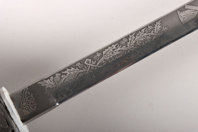 An Elizabeth II Field Officers Sword of the Royal Scots Fusiliers - 7