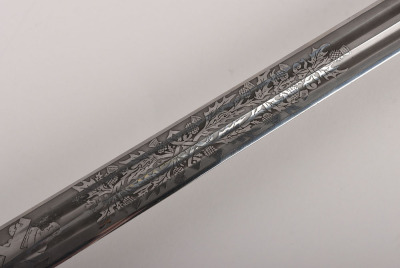 An Elizabeth II Field Officers Sword of the Royal Scots Fusiliers - 8