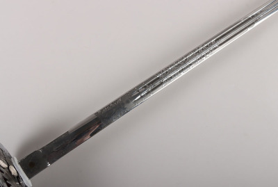 An Elizabeth II Field Officers Sword of the Royal Scots Fusiliers - 9