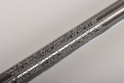 An Elizabeth II Field Officers Sword of the Royal Scots Fusiliers - 12