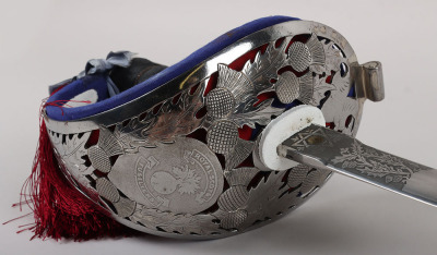 An Elizabeth II Field Officers Sword of the Royal Scots Fusiliers - 13