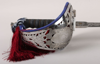 An Elizabeth II Field Officers Sword of the Royal Scots Fusiliers - 14