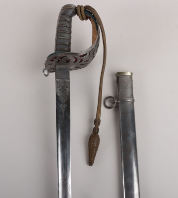 A good Victorian Field Officers sword of Major Charles Edgar Croker-King the 78th Highlanders (the Rossshire Buffs) - 2