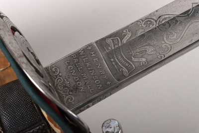 A good Victorian Field Officers sword of Major Charles Edgar Croker-King the 78th Highlanders (the Rossshire Buffs) - 8