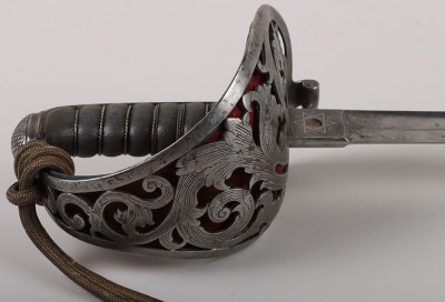 A good Victorian Field Officers sword of Major Charles Edgar Croker-King the 78th Highlanders (the Rossshire Buffs) - 21