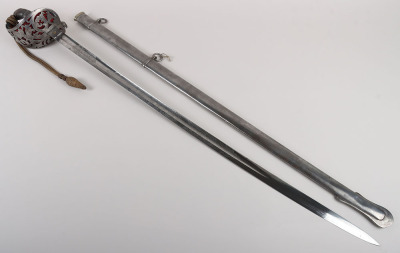 A good Victorian Field Officers sword of Major Charles Edgar Croker-King the 78th Highlanders (the Rossshire Buffs) - 23