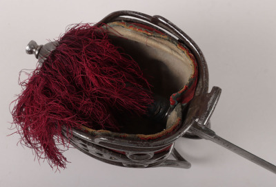 A scarce Victorian Officers basket hilt broadsword of the Highland Light Infantry (Borderers) - 4