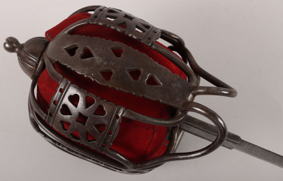 A scarce Victorian Scottish Officers basket hilt broadsword of the 93rd Highlanders - 6