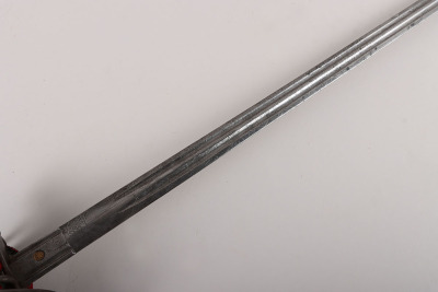 A scarce Victorian Scottish Officers basket hilt broadsword of the 93rd Highlanders - 13