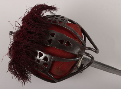 A Scottish Victorian Officers basket hilt broadsword of the 72nd Highlanders (The Duke of Albany&rsquo;s Own Highlanders) by Johnstone, Sackville St. London & Dawson St. Dublin - 6