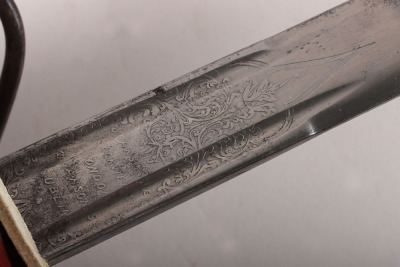 A Scottish Victorian Officers basket hilt broadsword of the 72nd Highlanders (The Duke of Albany&rsquo;s Own Highlanders) by Johnstone, Sackville St. London & Dawson St. Dublin - 8