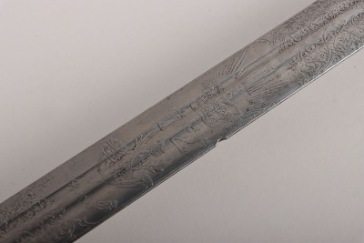 A Scottish Victorian Officers basket hilt broadsword of the 72nd Highlanders (The Duke of Albany&rsquo;s Own Highlanders) by Johnstone, Sackville St. London & Dawson St. Dublin - 9