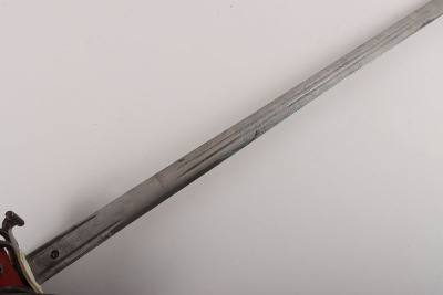 A Scottish Victorian Officers basket hilt broadsword of the 72nd Highlanders (The Duke of Albany&rsquo;s Own Highlanders) by Johnstone, Sackville St. London & Dawson St. Dublin - 12