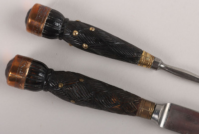 A Victorian Officers Scottish Highland dirk of the 72nd Highlanders, Light Company, c.1855 by CATER&rsquo;S 56 Pall Mall London - 3