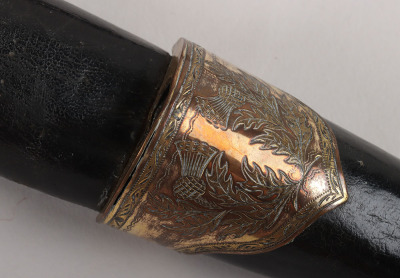 A Victorian Officers Scottish Highland dirk of the 72nd Highlanders, Light Company, c.1855 by CATER&rsquo;S 56 Pall Mall London - 8