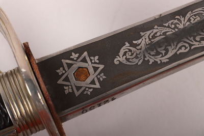 A good Edward 7th Royal Field Artillery Officers Sword of Hon. Col. George Ambrose Pinney M.C. and bar, R.F.A, ADC to Field Marshal Haig, by HENRY WILKINSON PALL MALL LONDON - 6