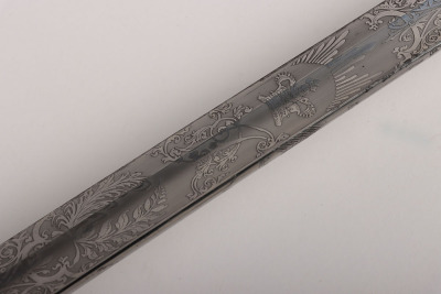 An 1827 Pattern Rifle Officers Sword of the Cambridge University Rifles c.1866-7 - 12