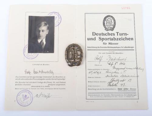 German DRL Sports Association Award Badge