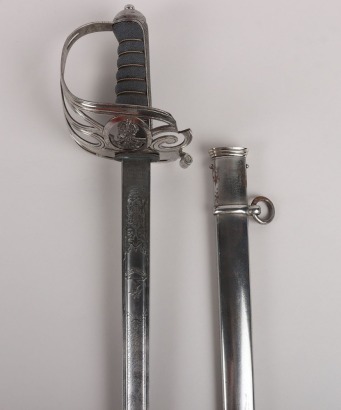 An Edward 7th 1845 Pattern Gurkha Rifles Officers sword of Captain Nigel Gresley Reginald Woodyatt, King’s Own Gurkha Rifles (The Sirmoor Rifles), died 8th March 1916 on active service