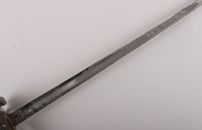 An 1845 Pattern Rifle Officers Sword of Edward Tatton Pakenham, Captain. KRRC and Hon. Major. 3rd Battalion Royal Irish Rifles, by HENRY WILKINSON PALL MALL LONDON No.25316 - 10