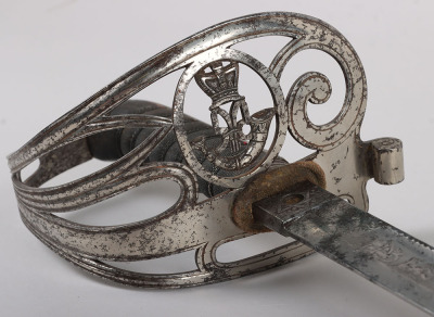 An 1845 Pattern Rifle Officers Sword of Edward Tatton Pakenham, Captain. KRRC and Hon. Major. 3rd Battalion Royal Irish Rifles, by HENRY WILKINSON PALL MALL LONDON No.25316 - 15