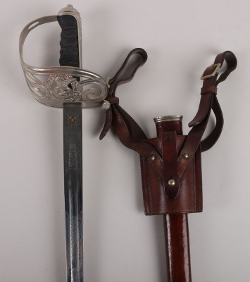 A good 1845 Pattern Officers Sword of 2nd Lieutenant James Fairle, 1st Cameronians (Scottish Rifles)