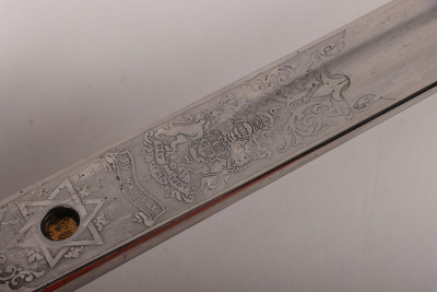 A good 1845 Pattern Officers Sword of 2nd Lieutenant James Fairle, 1st Cameronians (Scottish Rifles) - 9