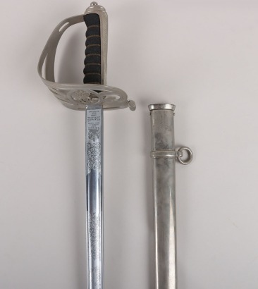 An Elizabeth 2nd 1845 Pattern Rifle Officers Sword by Wilkinson Sword