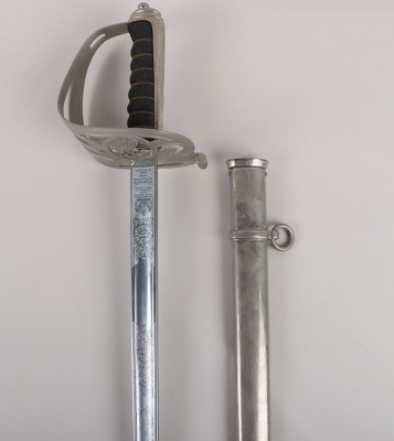 An Elizabeth 2nd 1845 Pattern Rifle Officers Sword by Wilkinson Sword